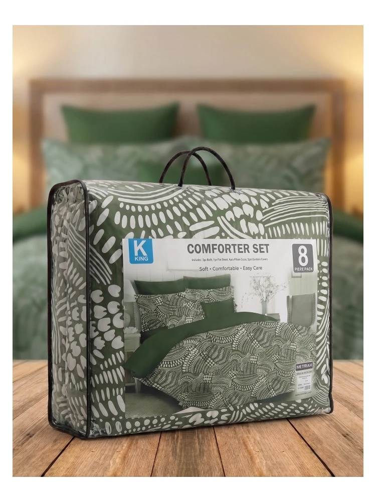 Comforter Bed Set 8-piece 2513